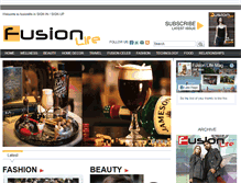 Tablet Screenshot of fusionlife.in